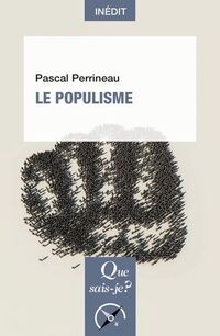 Portada del libro "Le Populisme", de Pascal Perrineau